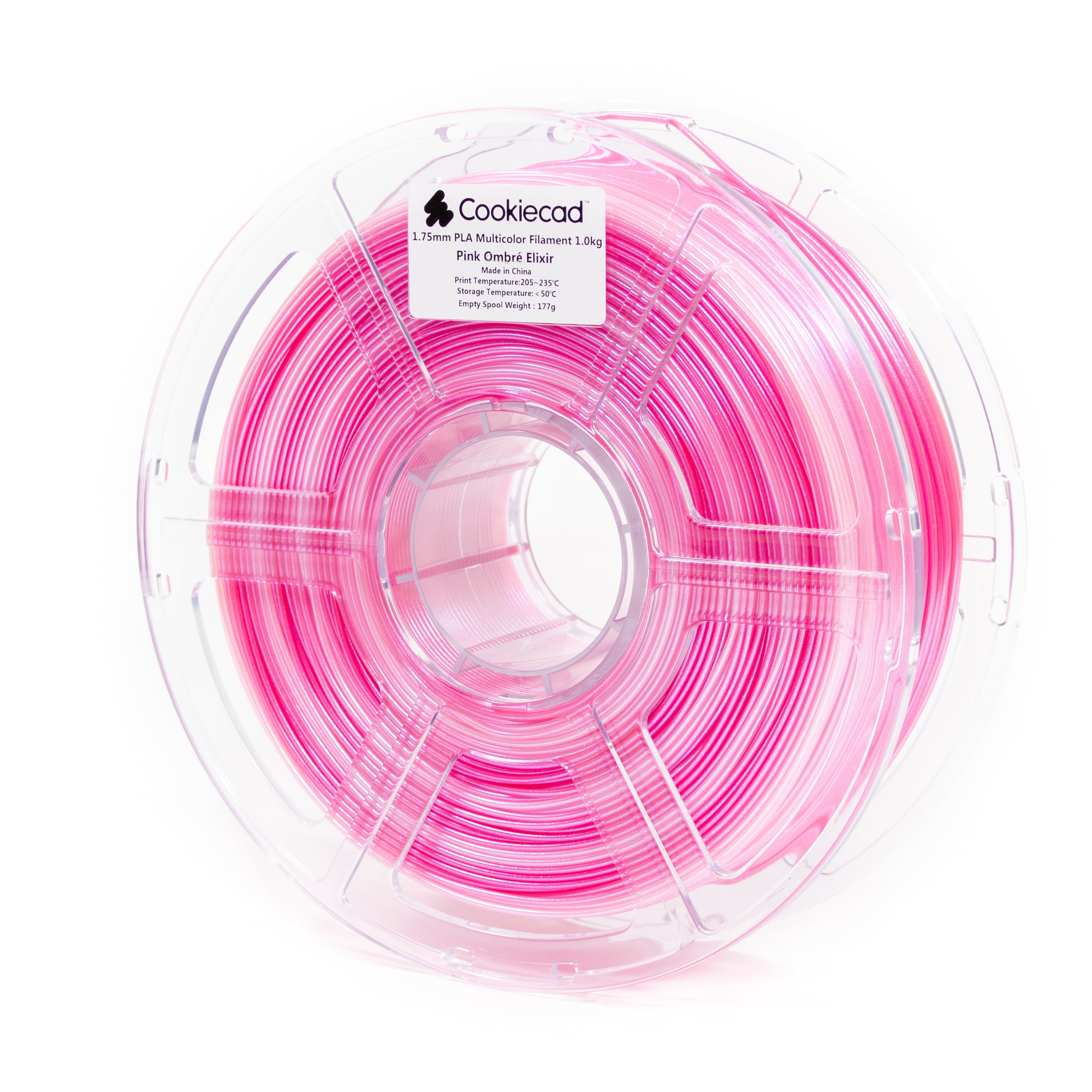 Pink OmbrΓ© Elixir PLA Filament 1.75mm, 1kg