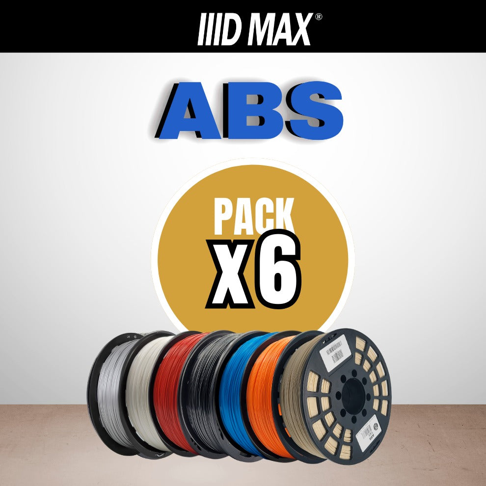 6 x 1kg ABS Filament Pack