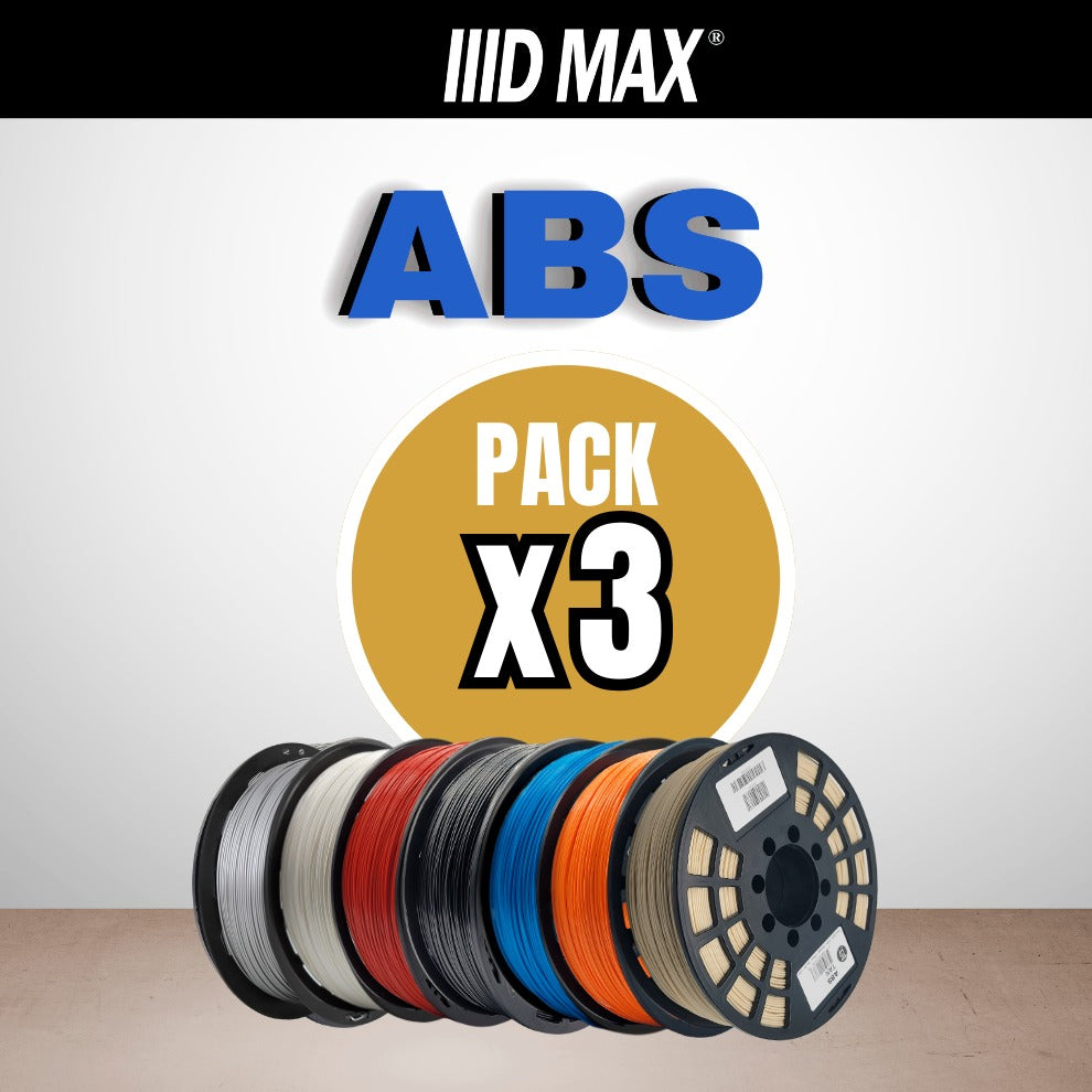3 x 1kg ABS Filament Pack