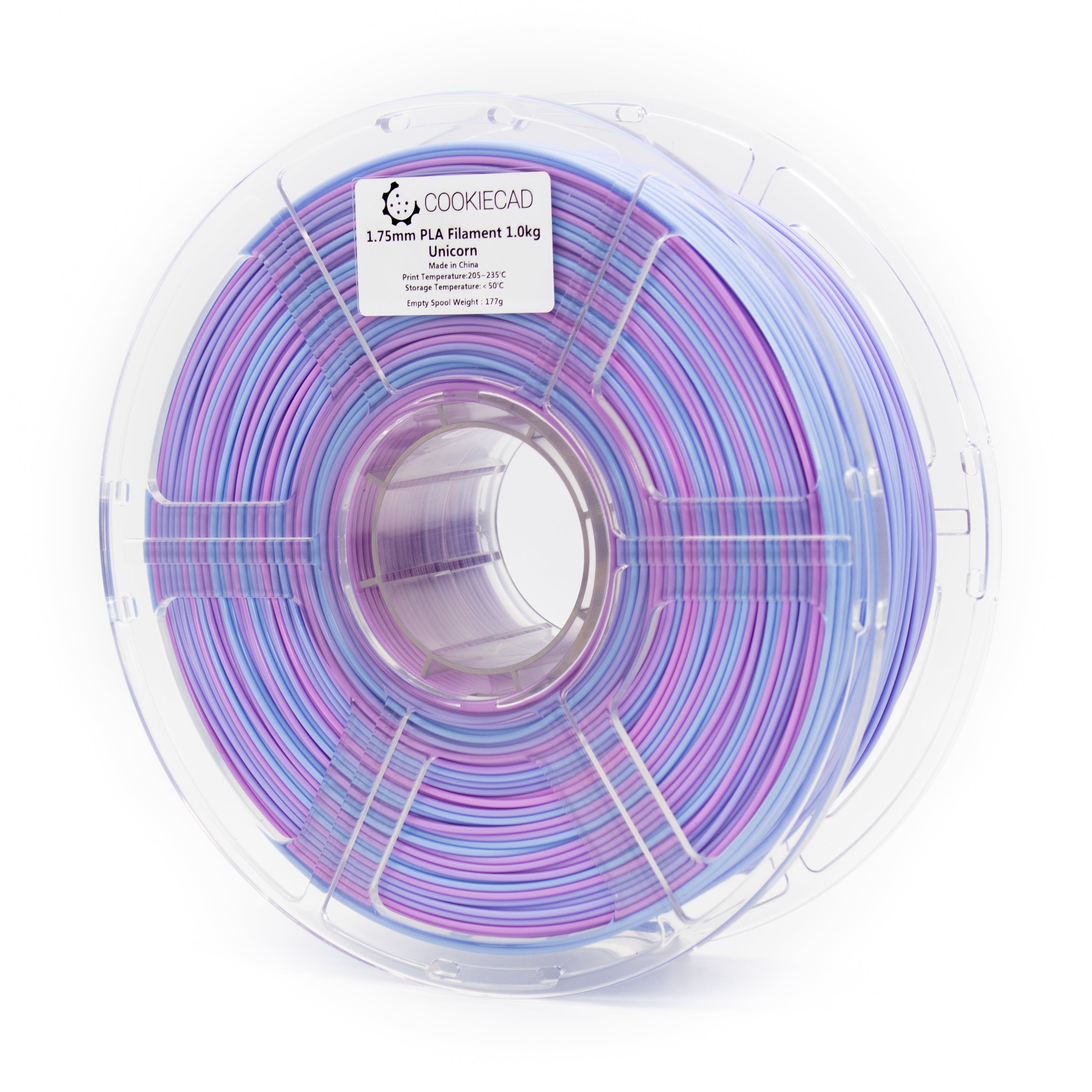 Unicorn π¦ (pink β blue β purple) PLA Filament 1.75mm, 1kg