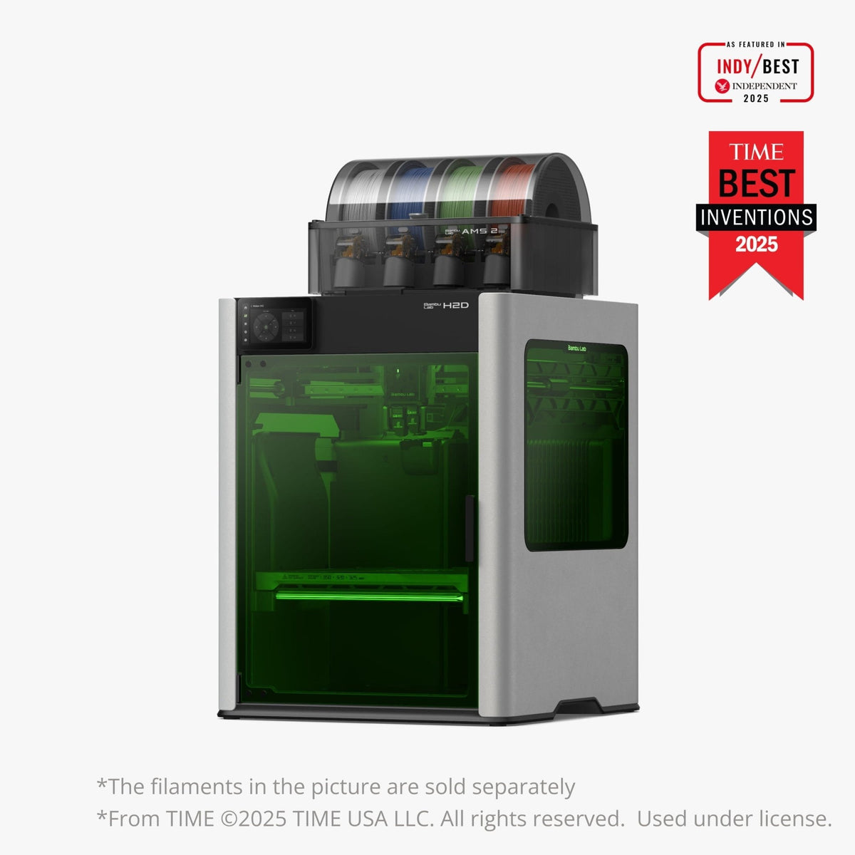 Bambu Lab H2D and H2D AMS Combo 3D Printer