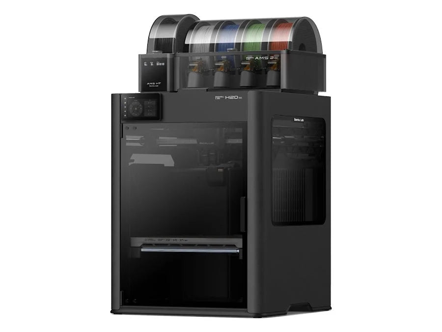 Bambu Lab H2D PRO 3D Printer Bundle with AMS 2 Pro + AMS HT + Vision Encoder + Emergency Button