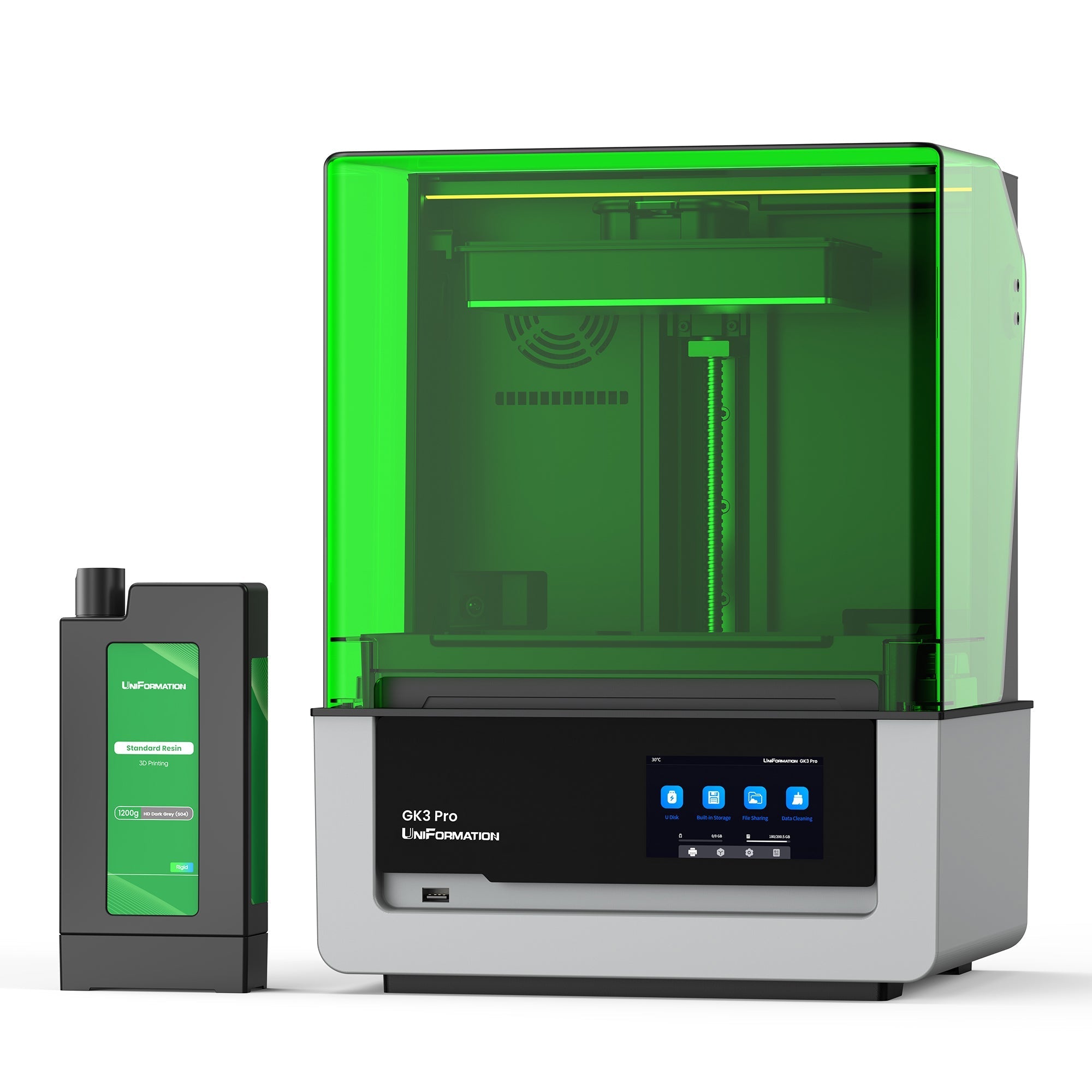 UniFormation GK3 PRO 16k Resin 3D Printer 385nm UV SLA Printer with Industrial Grade Quality