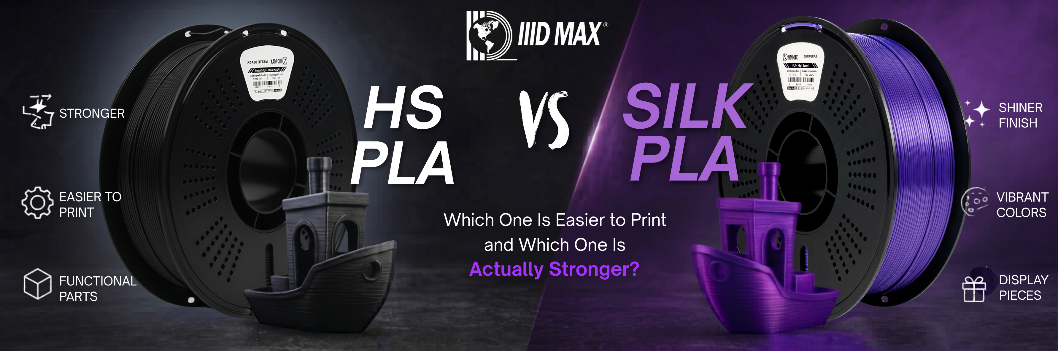 PLA vs. Silk PLA: Which One Is Easier to Print — and Which One Is Actually Stronger?