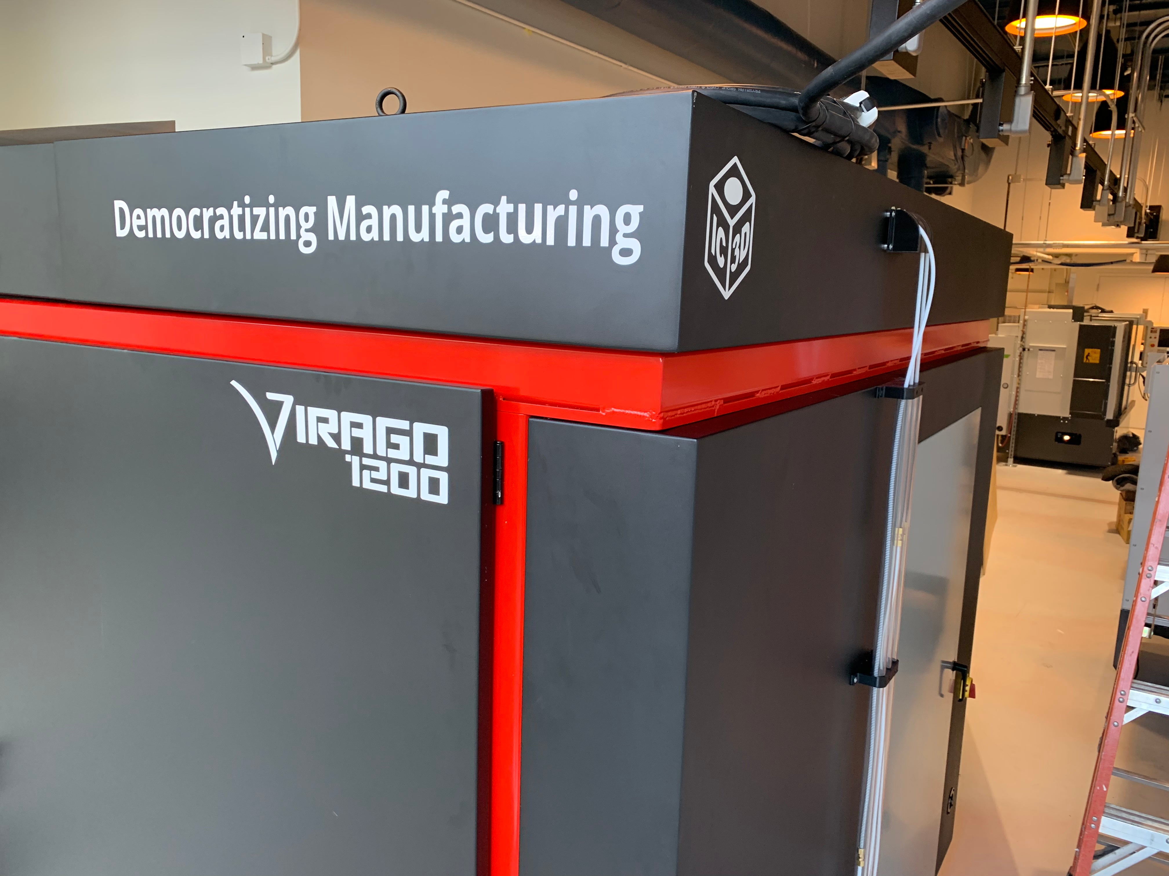 IC3D Virago 1200 printed part detail