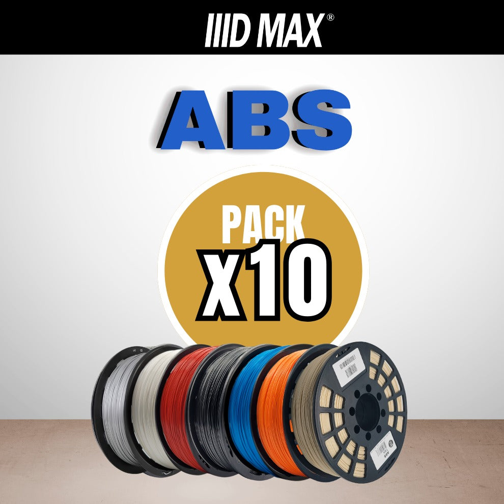 10 x 1kg ABS Filament Pack