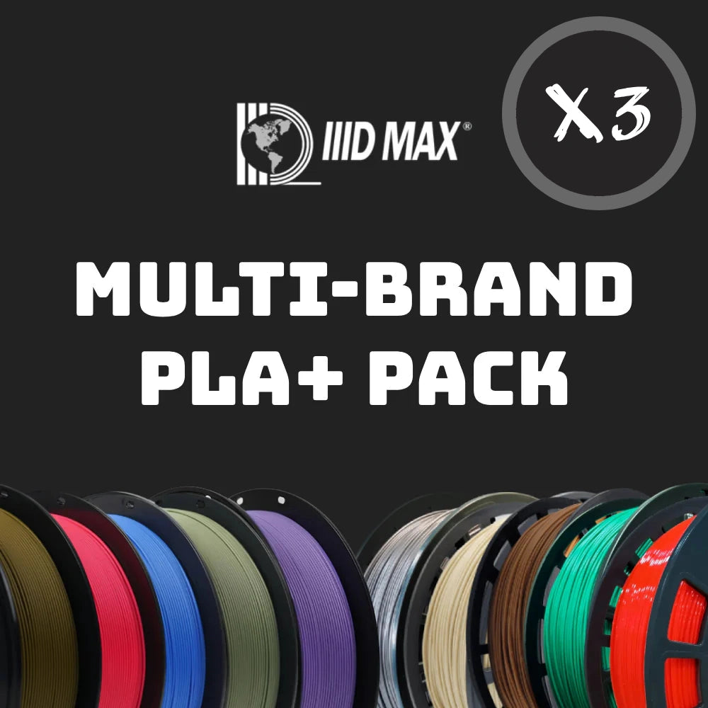 Multi-brand PLA+ Pack X3