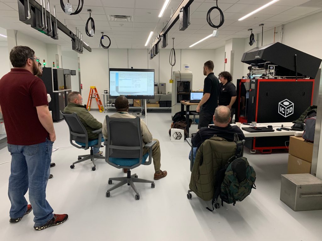IC3D Virago 1200 on-site installation and training