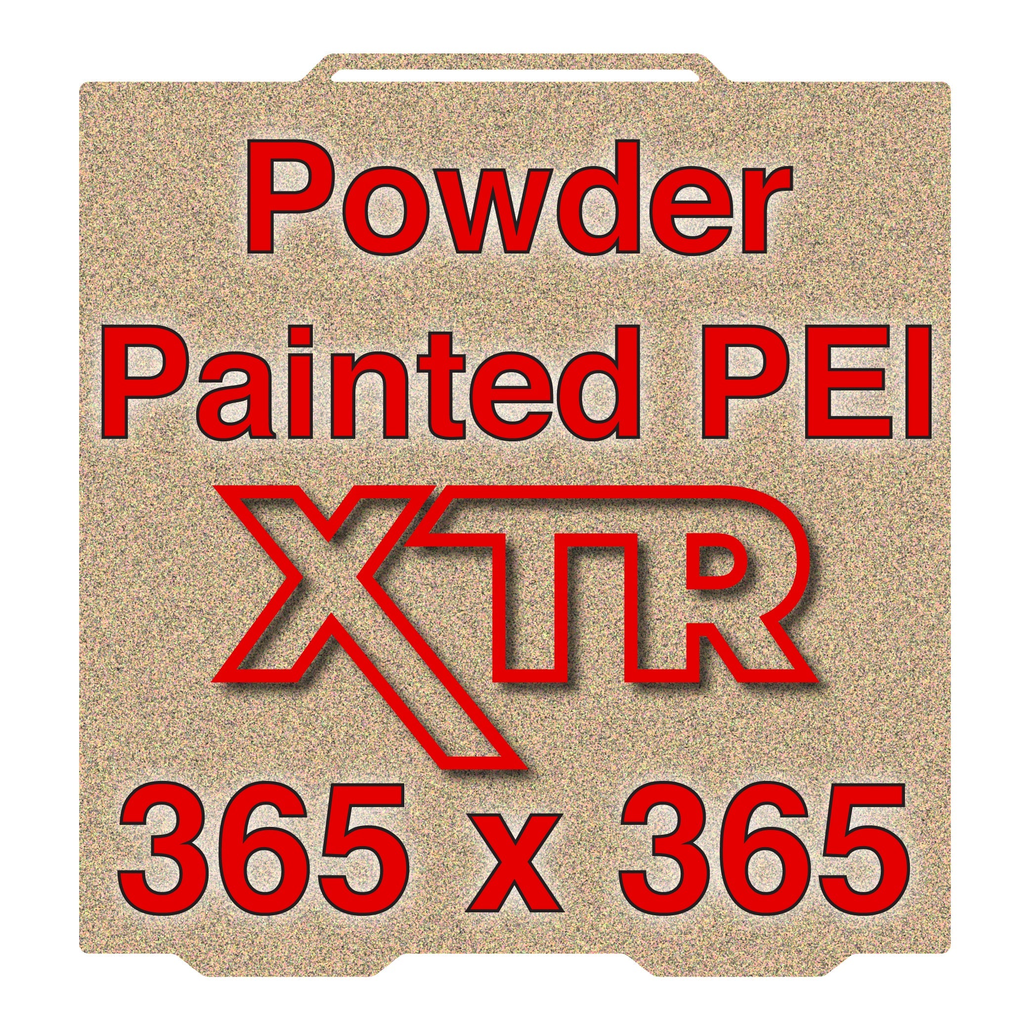 XTR Flexi Plate with Textured ULTEM PEI - Prusa XL - 365 x 365