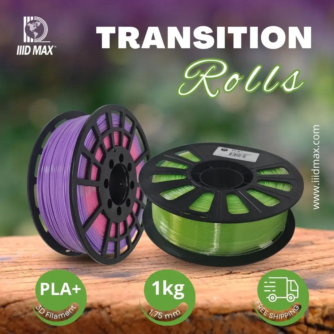 IIID Max - 10kg Color Change PLA+ Filament