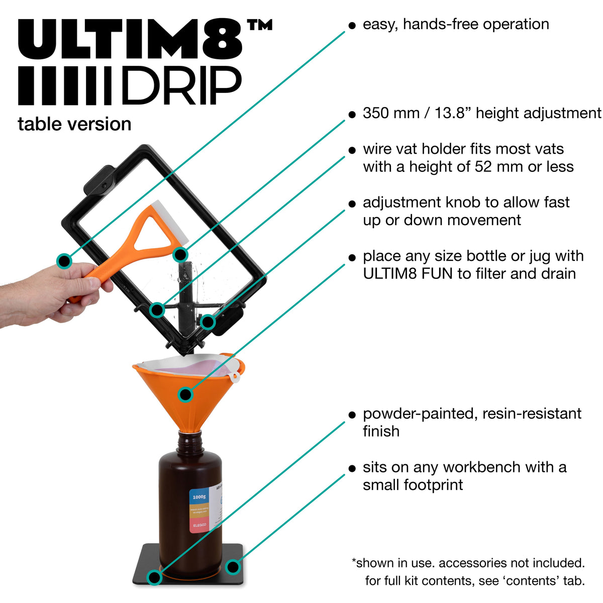 Target Drip Table ULTIM8™ DRIP - Table Version – IIID MAX