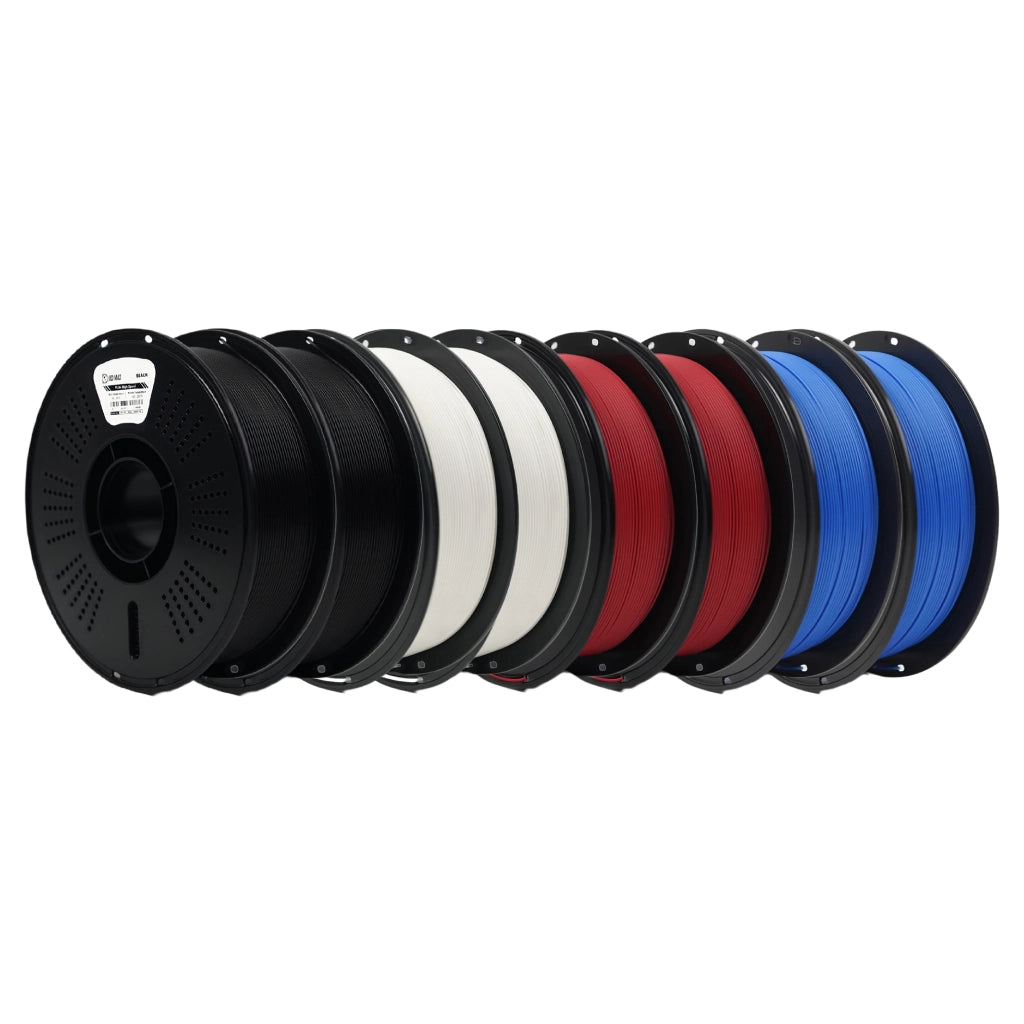 black-white-red-blue