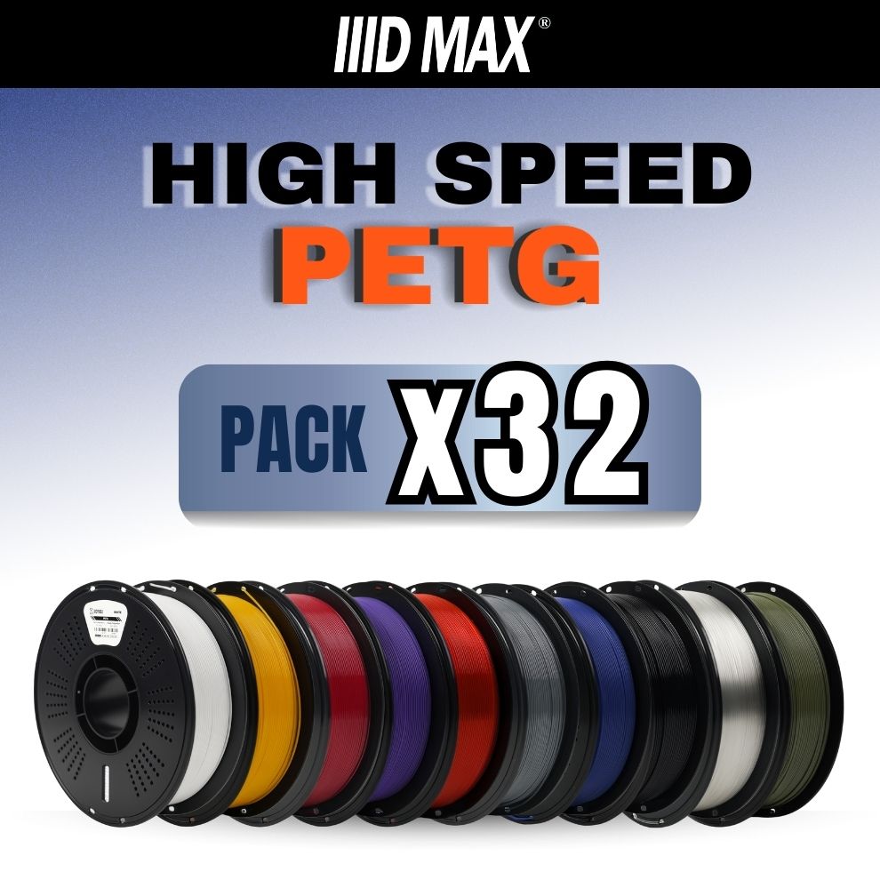 32 x 1kg High Speed PETG Filament Pack