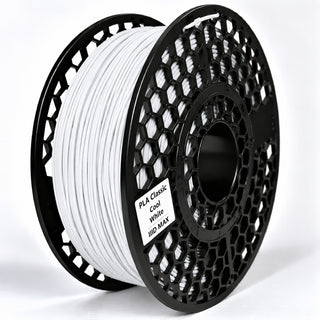 IIID MAX PLA Classic Cool White 1.75mm filament spool