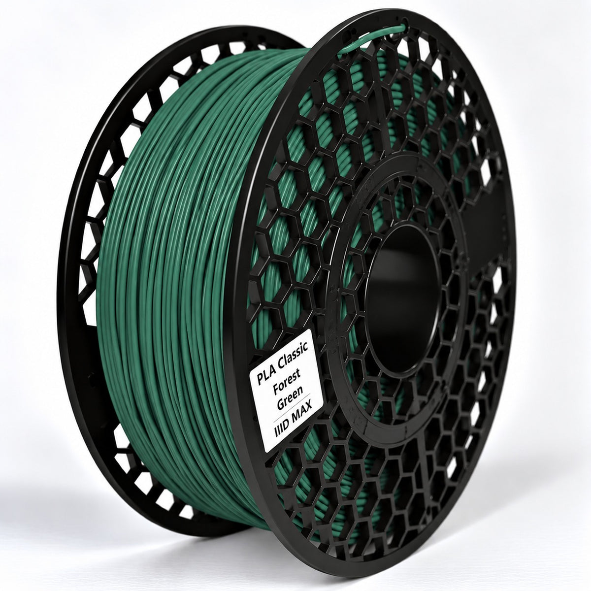 IIID MAX PLA Classic Forest Green 1.75mm filament spool