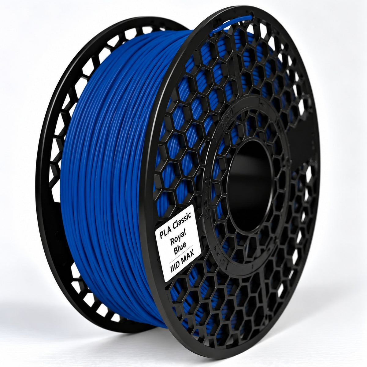 IIID MAX PLA Classic Royal Blue 1.75mm filament spool