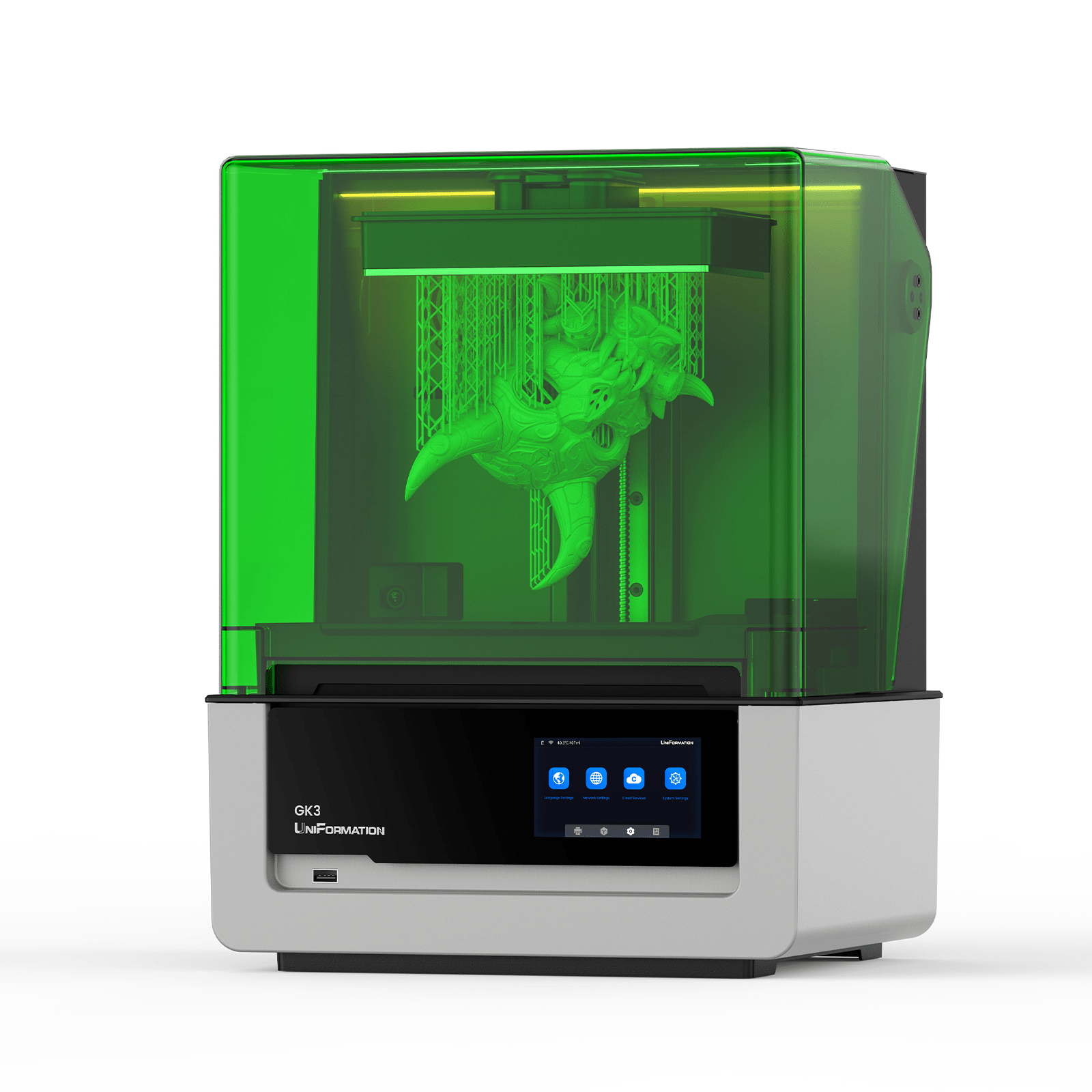 UniFormation GK3 9.6" 16k Resin 3D Printer with Advanced Features