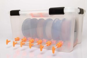 DIY 3D filament box - solution for 3d printer filament storage