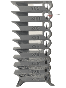 3D Temperature tower model