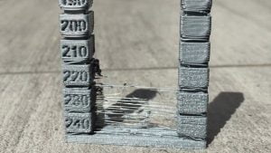 Avoid 3D Printer Over-Extrusion with Temperature tower test