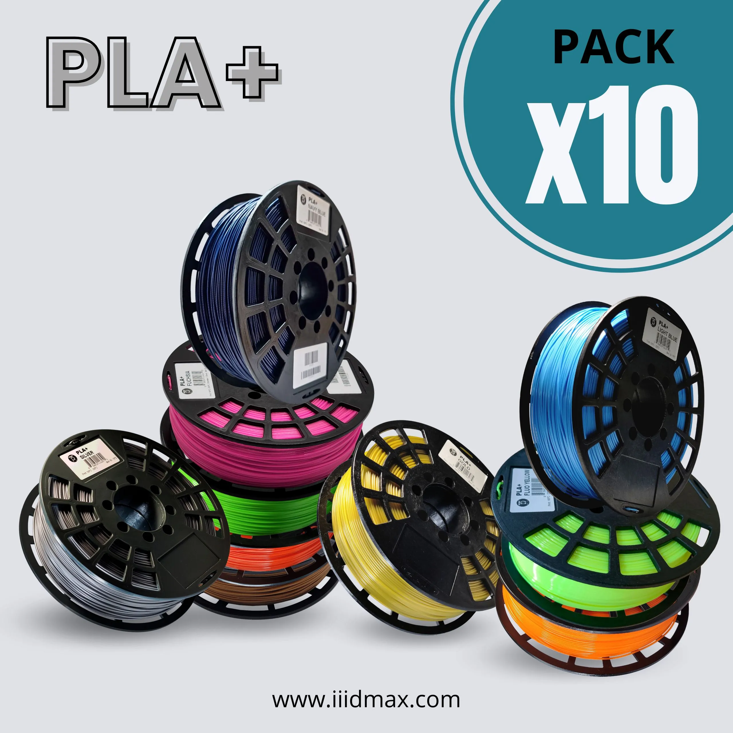 Low Odor ABS Filament Bundle Pack